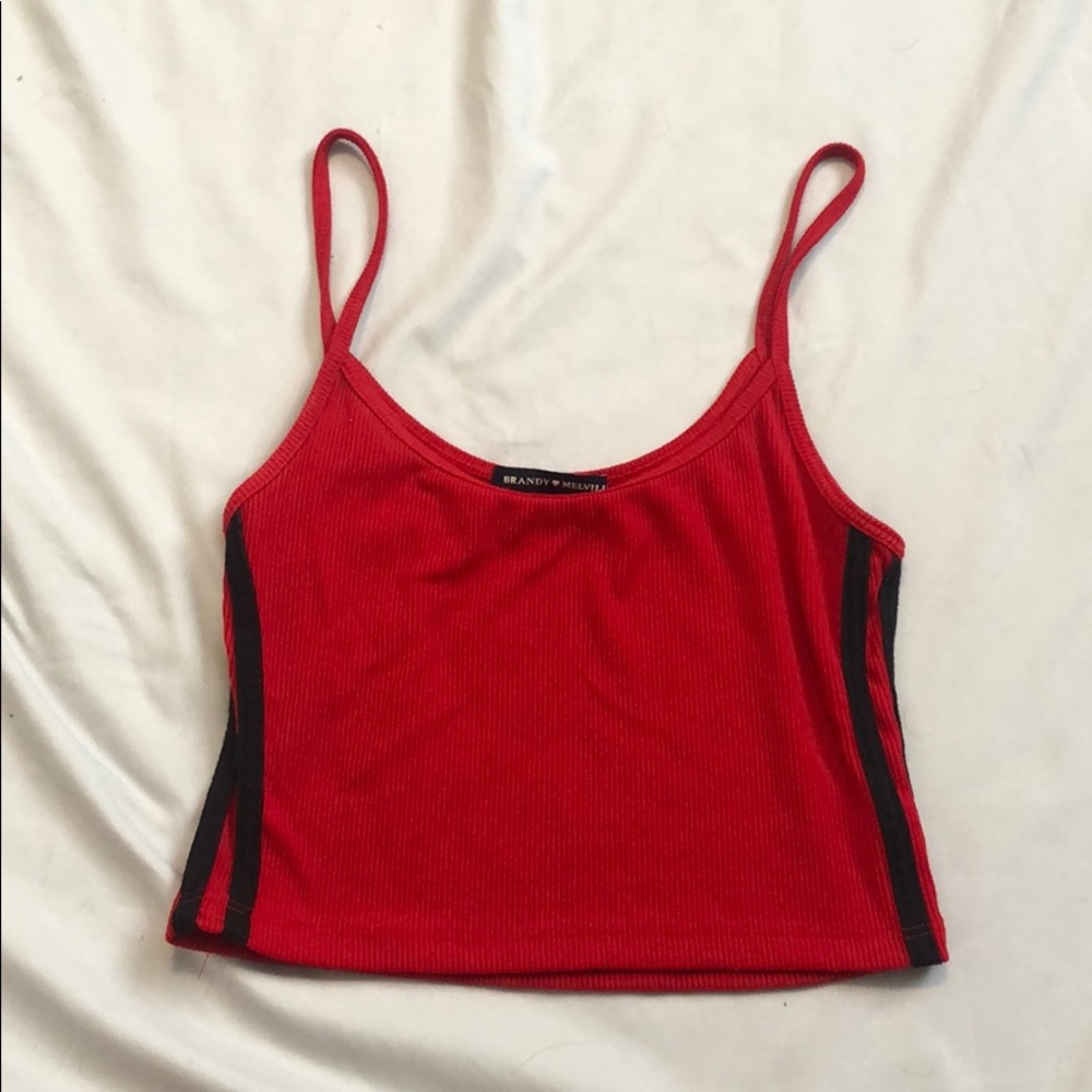 Brandy Melville Ribbed Cropped Tank
